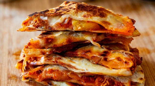 Quesadilla de Pastor.