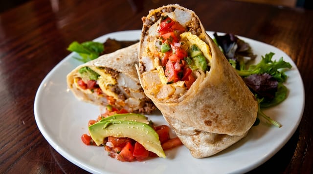 Burrito de Pollo.
