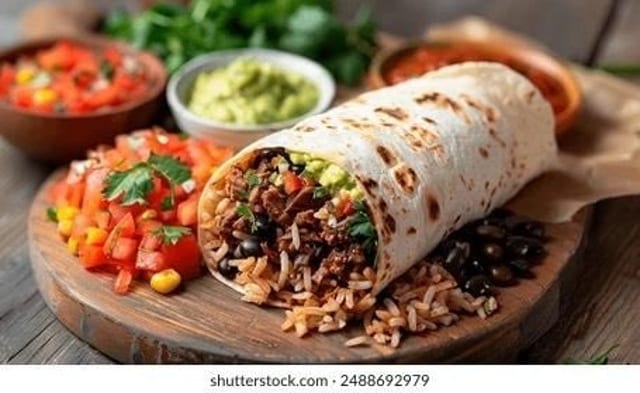 Burrito de Carne Asada.