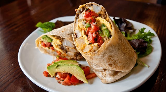 Burrito de Pollo.