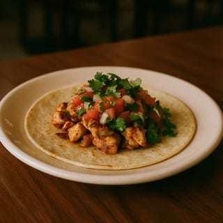 Pollo Asado Street Taco