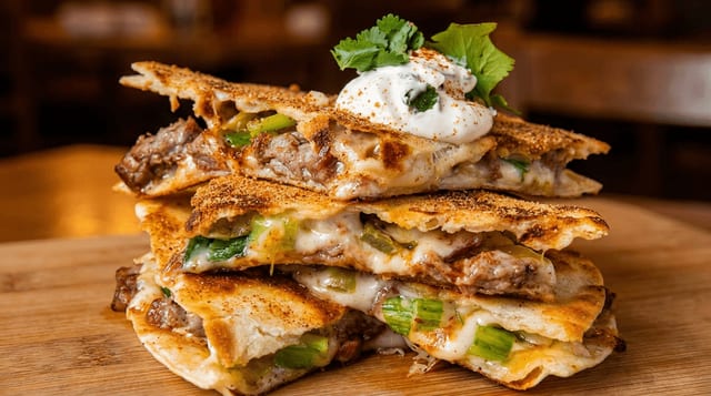 Quesadilla de Carne Asada.