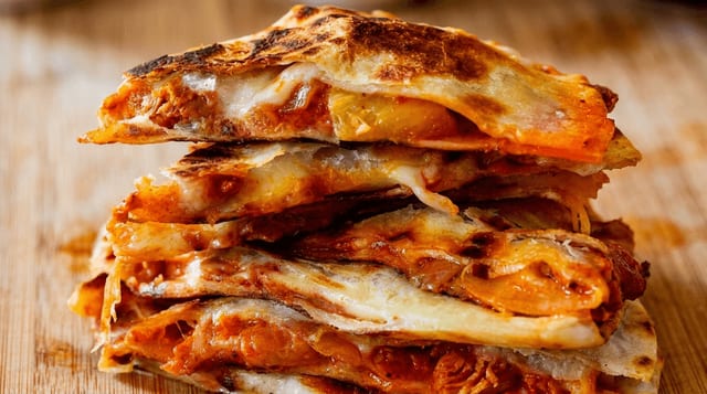 Quesadilla de Pastor.